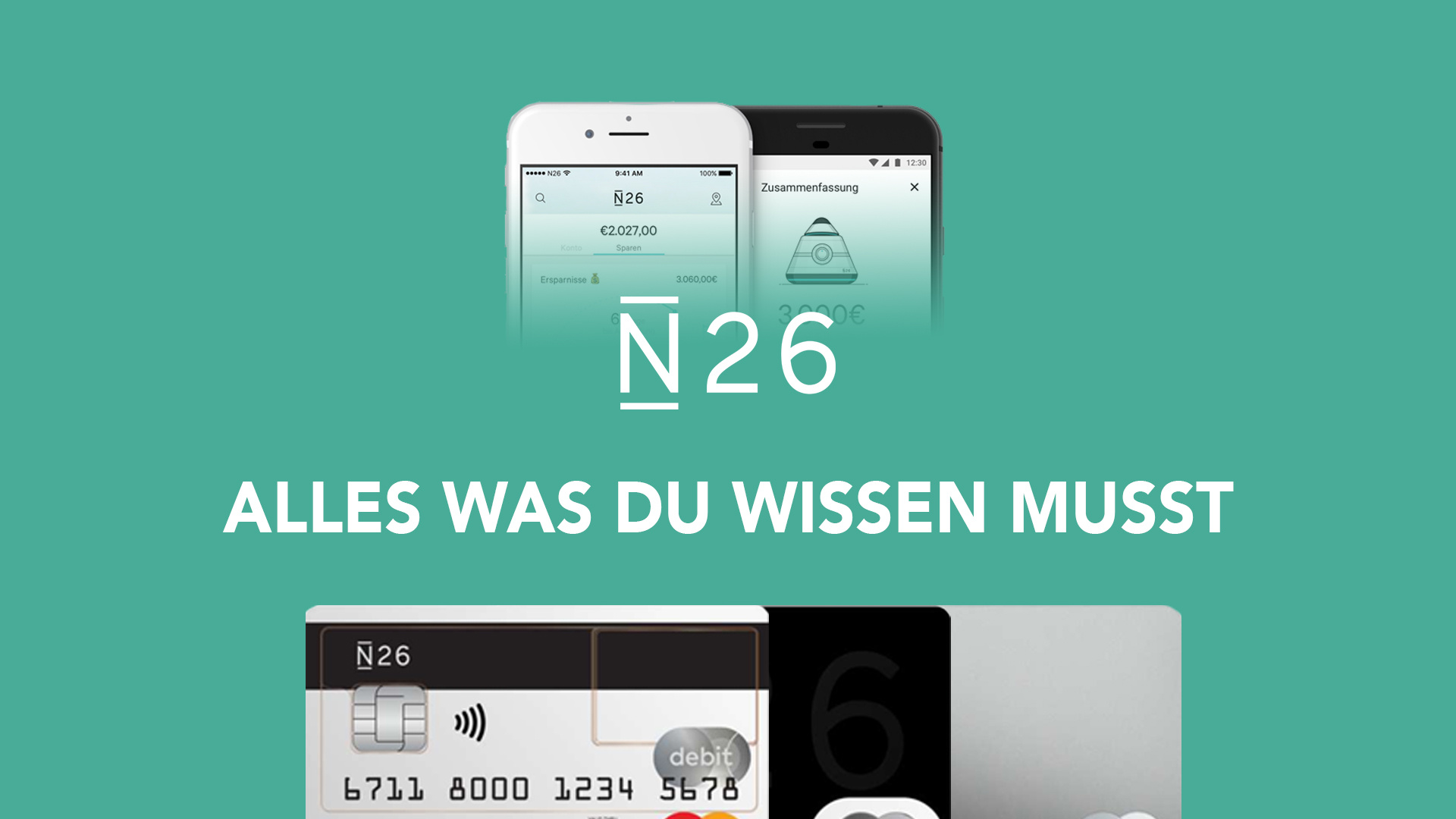 N26 (Tutorial): Alles was du zum Online Banking wissen musst