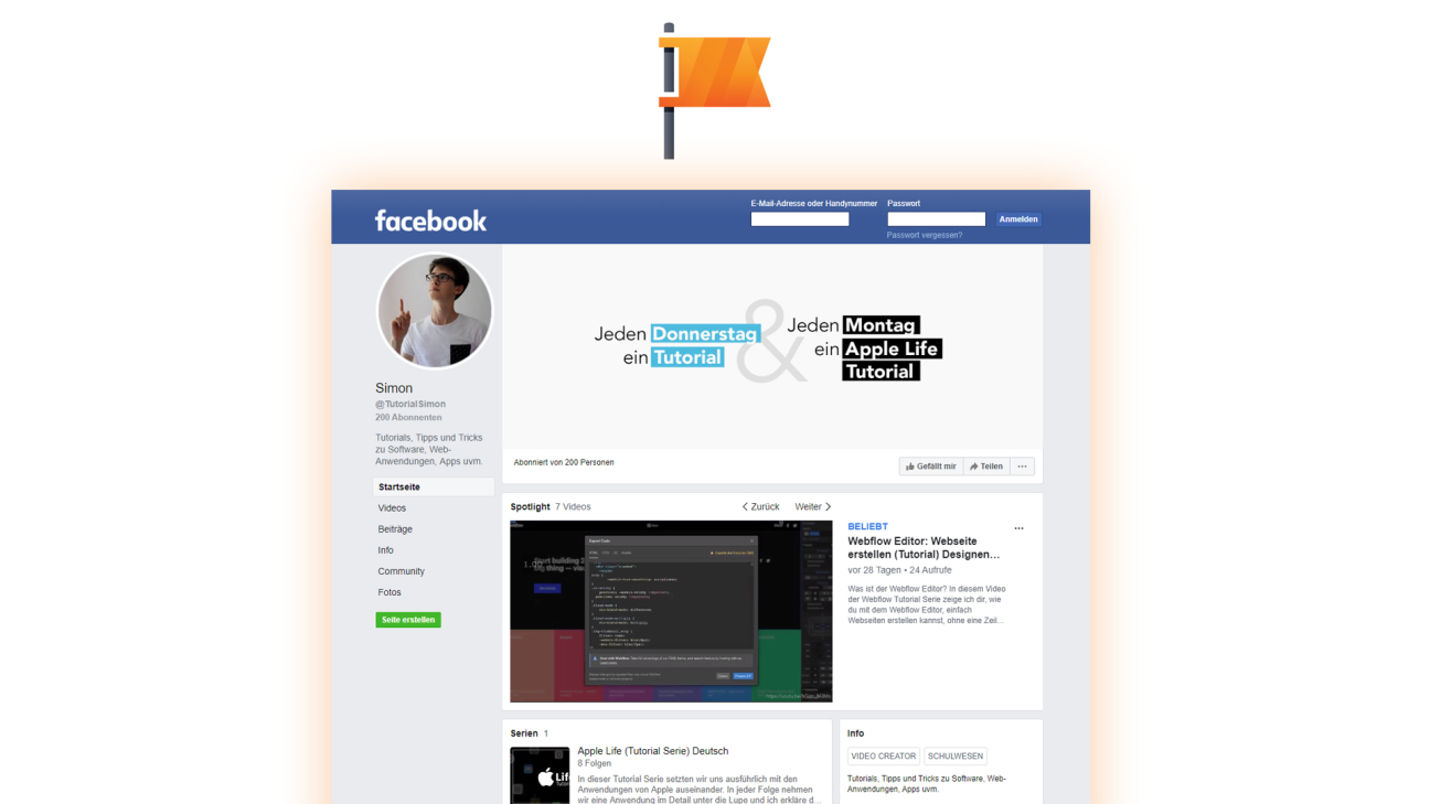 Facebook-Seite (Tutorial): Deine eigene Seite bei Facebook