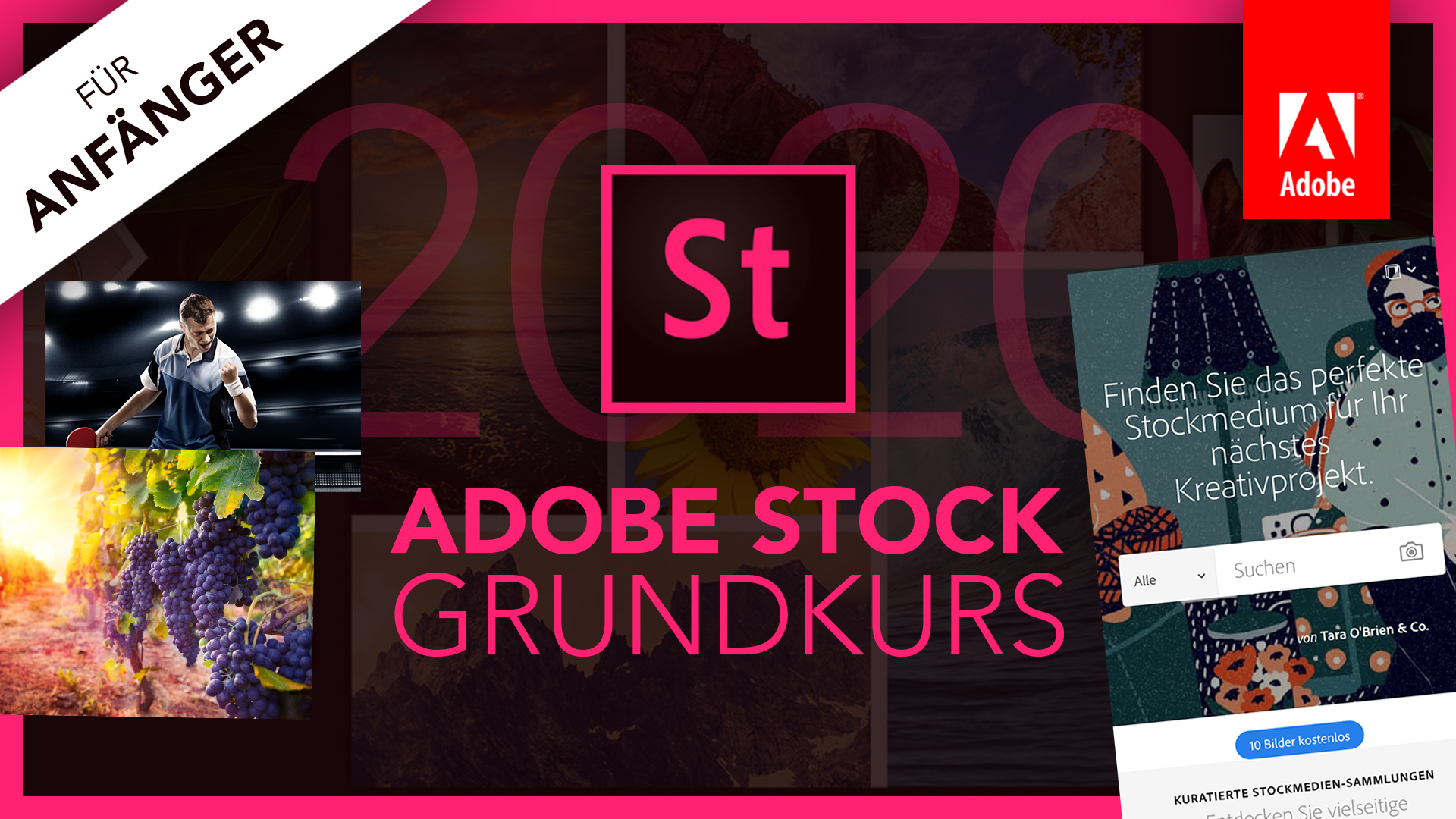 Adobe Stock 2020 (Grundkurs für Anfänger) Deutsch (Tutorial)