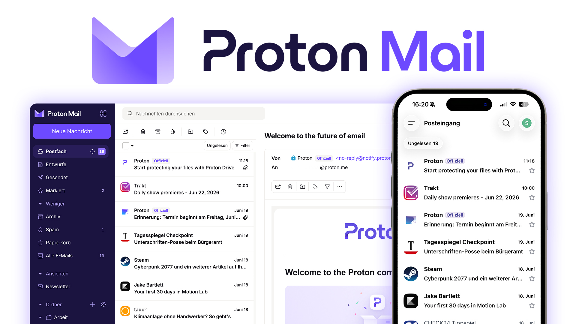 Wie funktioniert Proton Mail? (Tutorial): Alles was du über den E-Mail Anbieter wissen musst