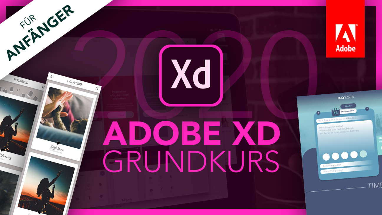 Adobe XD Grundkurse 2020