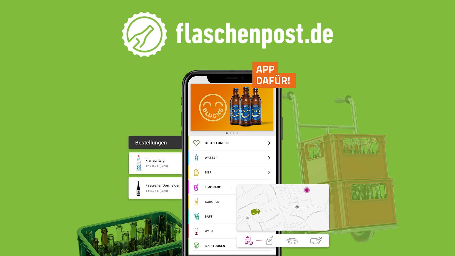 Wie funktioniert der Getränkelieferservice Flaschenpost? (Tutorial): Ich habe es getestet!