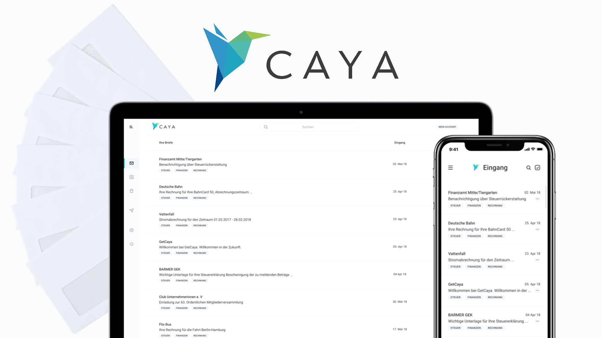 CAYA (Das Große Tutorial): Digitalisiere deine Post