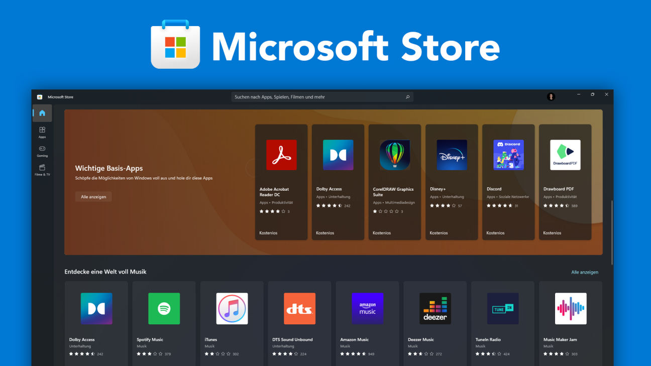 Microsoft Store (Tutorial): Alles was du darüber wissen musst