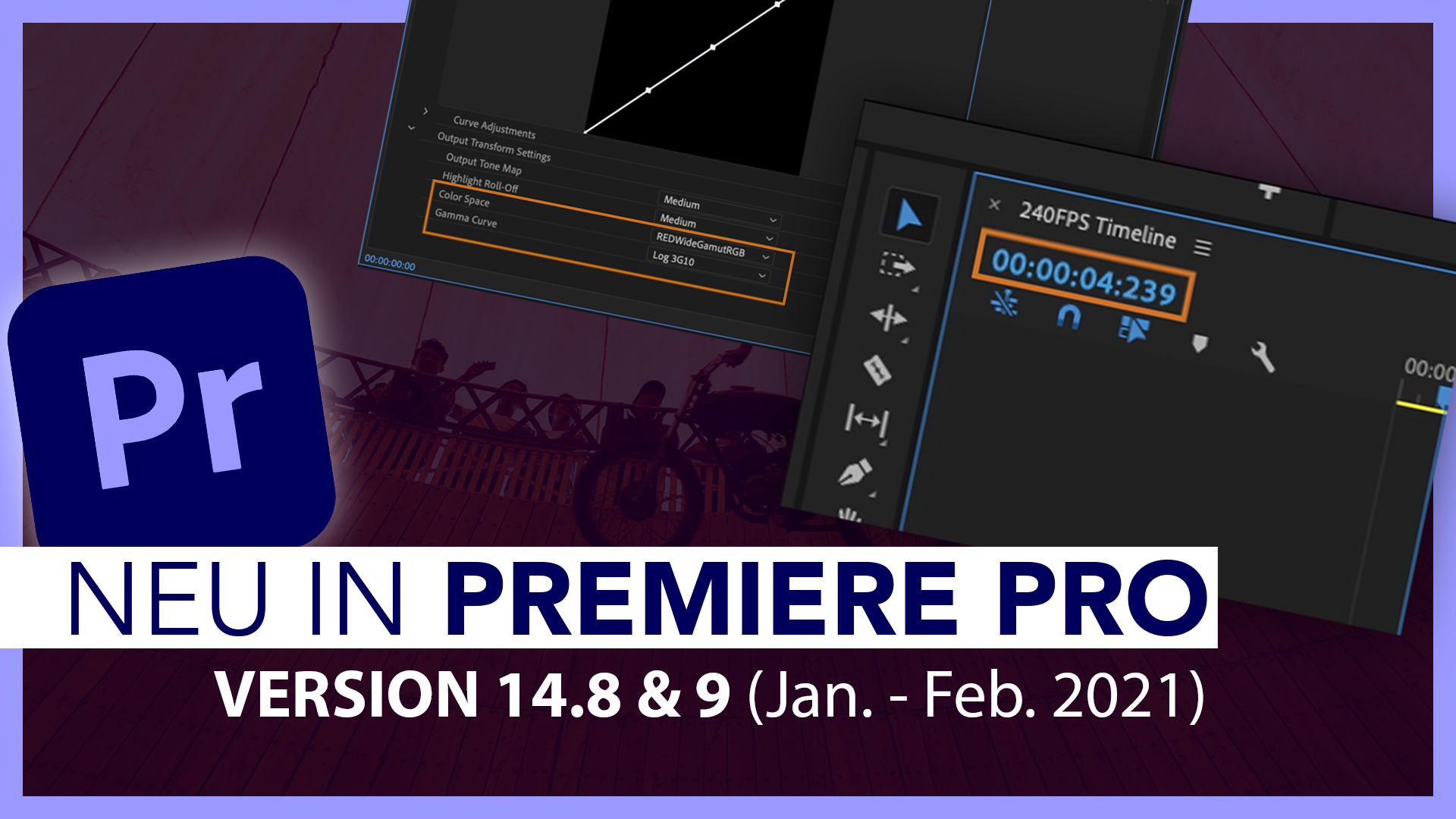 Neu in Adobe Premiere Pro V14.8 & 9 (Alle Funktionen im Überblick): Neue Timecode-Unterstützung & Co.