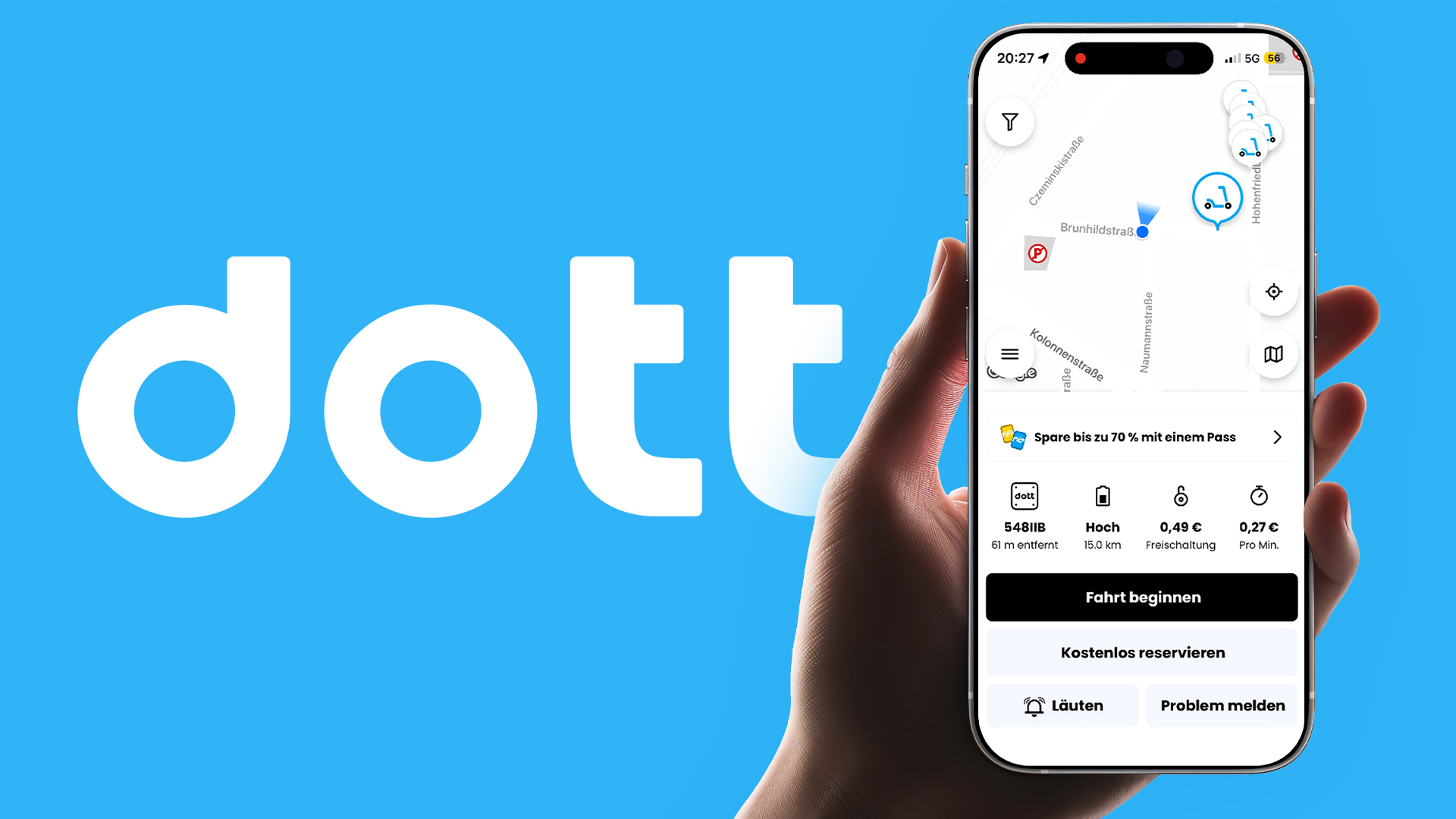 Wie funktioniert Dott? (Tutorial): Alles was du über die E-Scooter & E-Bikes wissen musst