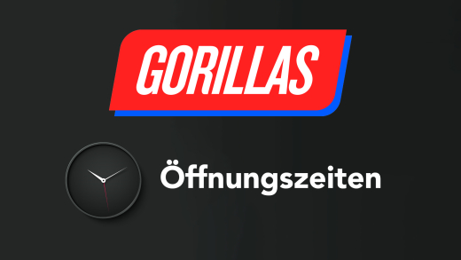 Wie sind die Öffnungszeiten von Gorillas?
