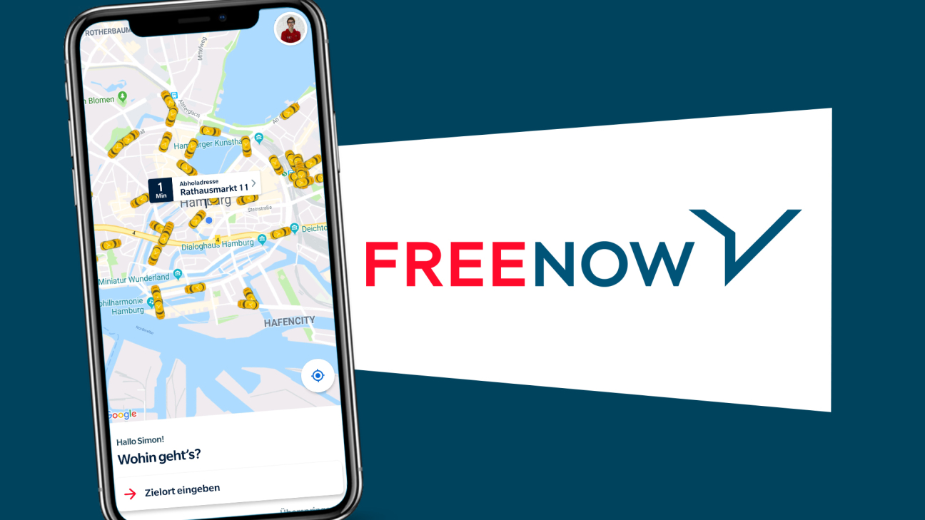Einfach ein Taxi buchen mit FreeNow (Tutorial): Alles was du wissen musst