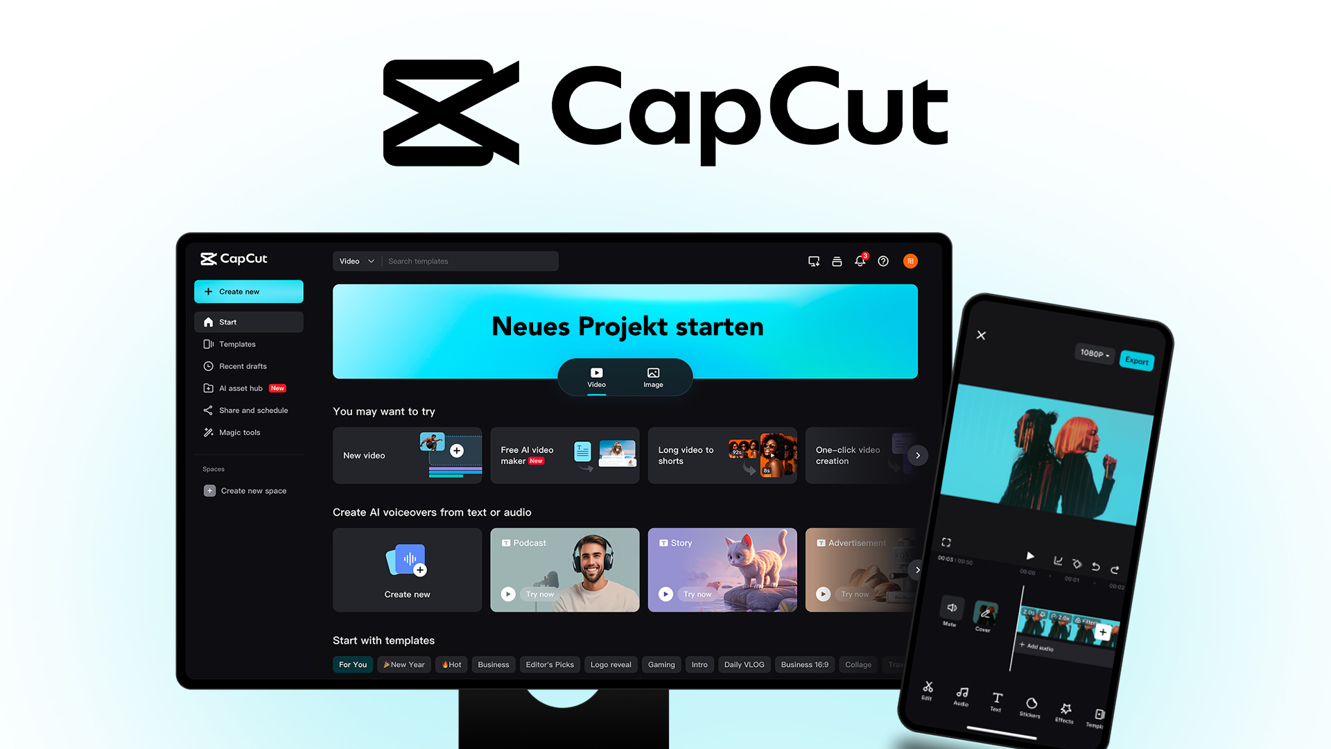 CapCut (Tutoria): Alles was du zum Einstieg wissen musst