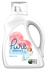 Dreft Pure Gentleness Liquid Detergent - Plant-based Detergent