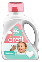 Dreft Stage 2: Active Baby Liquid Laundry Detergent