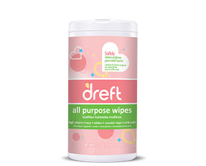 Dreft Gentle Clean Multi-Surface Wipes