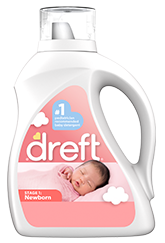 Dreft Bundle of Bliss Gift Set with Baby Laundry Detergent and Stain  Remover Essentials, 7 Pieces