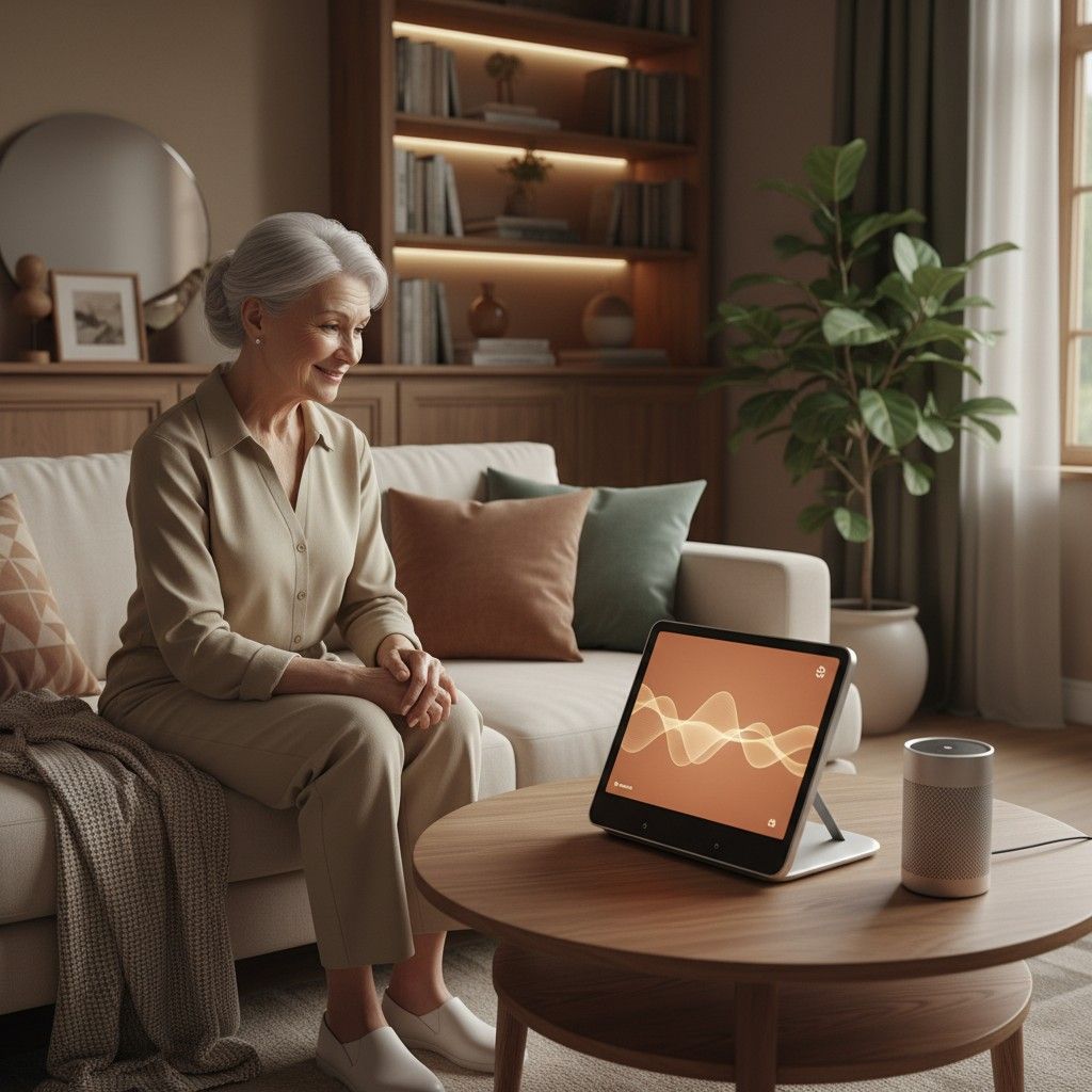 AI voice assistant providing empathetic medical advice