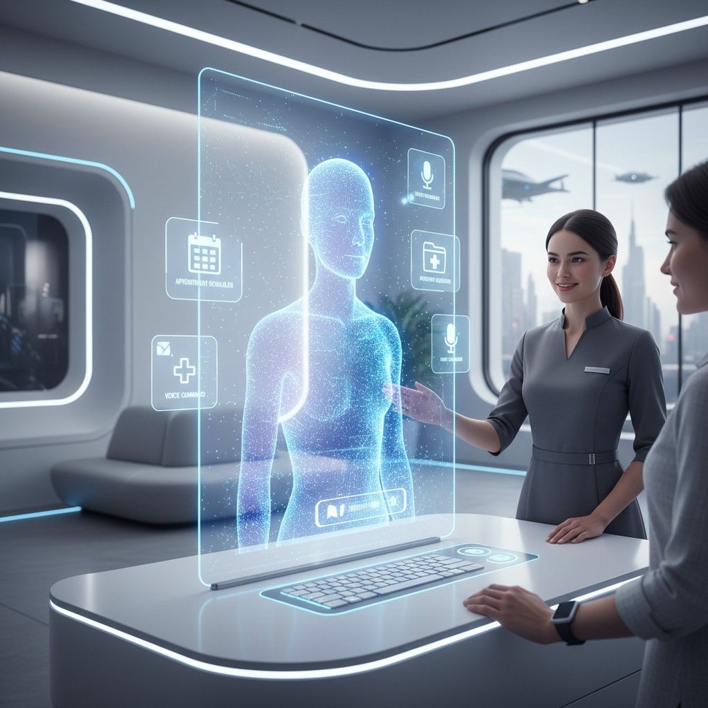 Smart assistant managing clinic front desk autonomously