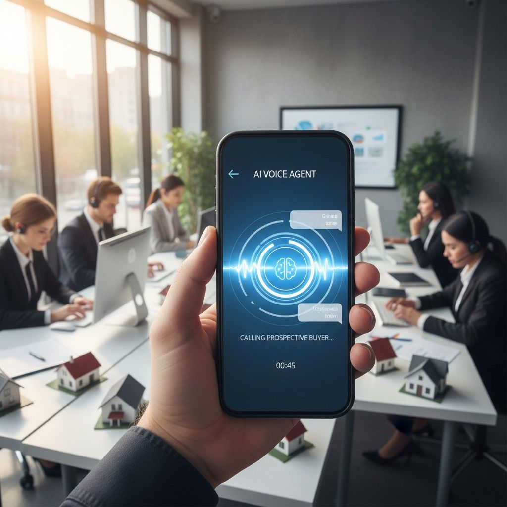 AI Voice Agent Scheduling Real Estate Tours
