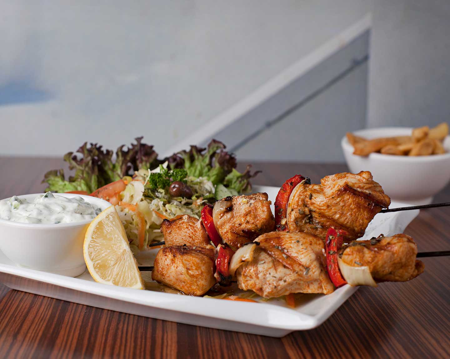 Souvlaki Kotopoulo from Mythos