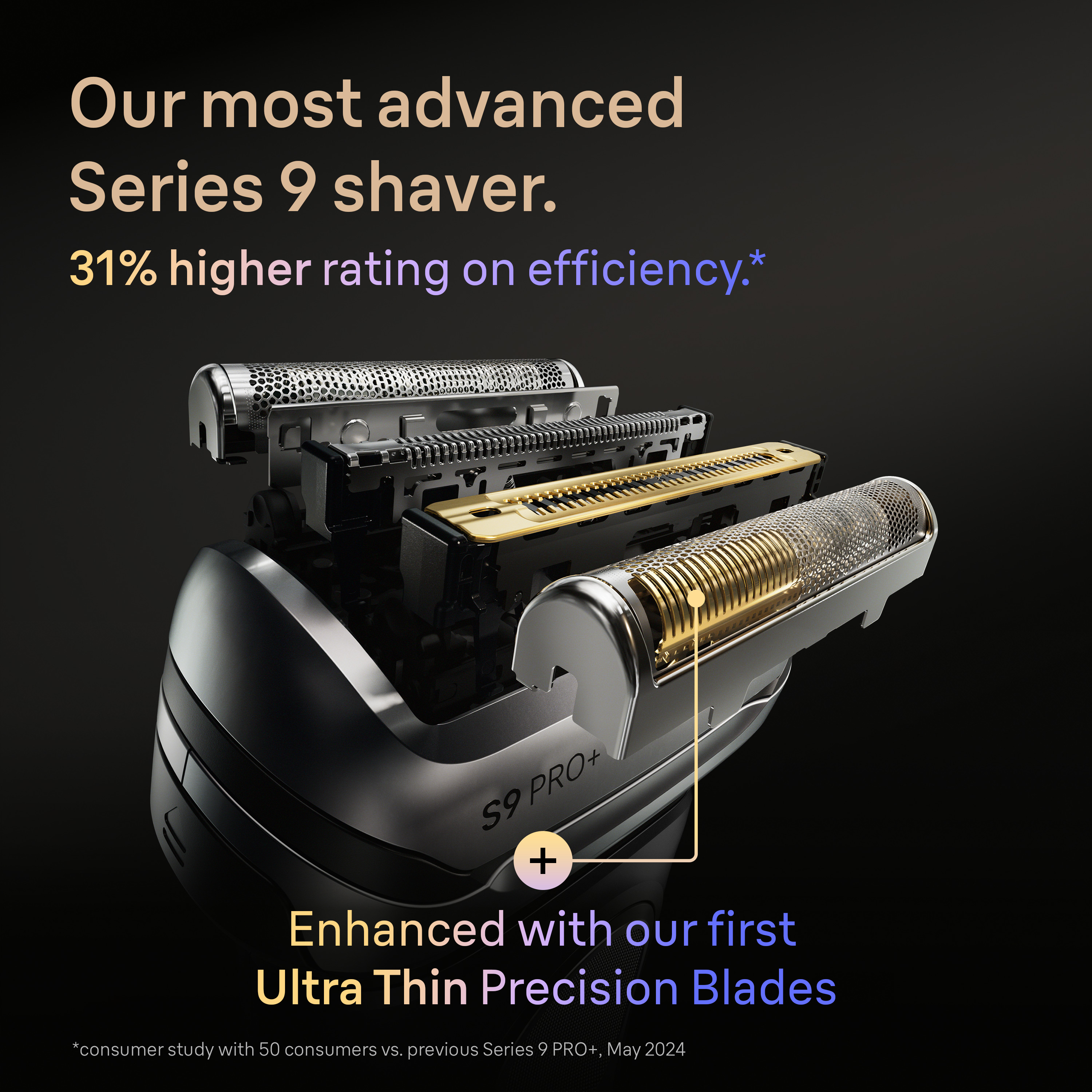 Braun Series 9 Pro+ Electric Shaver with ProTrimmer | Braun AU