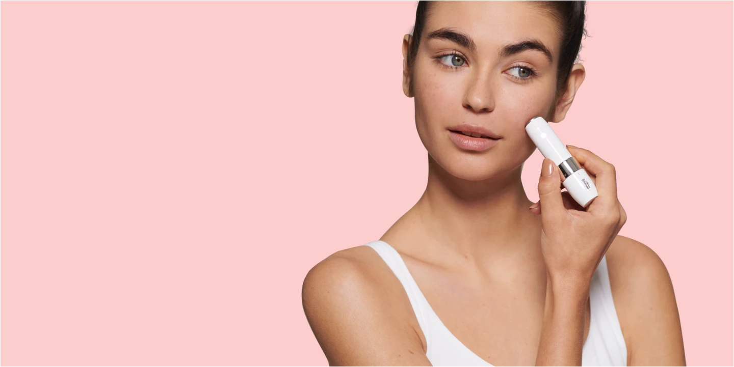 Introducing the Face Mini hair remover