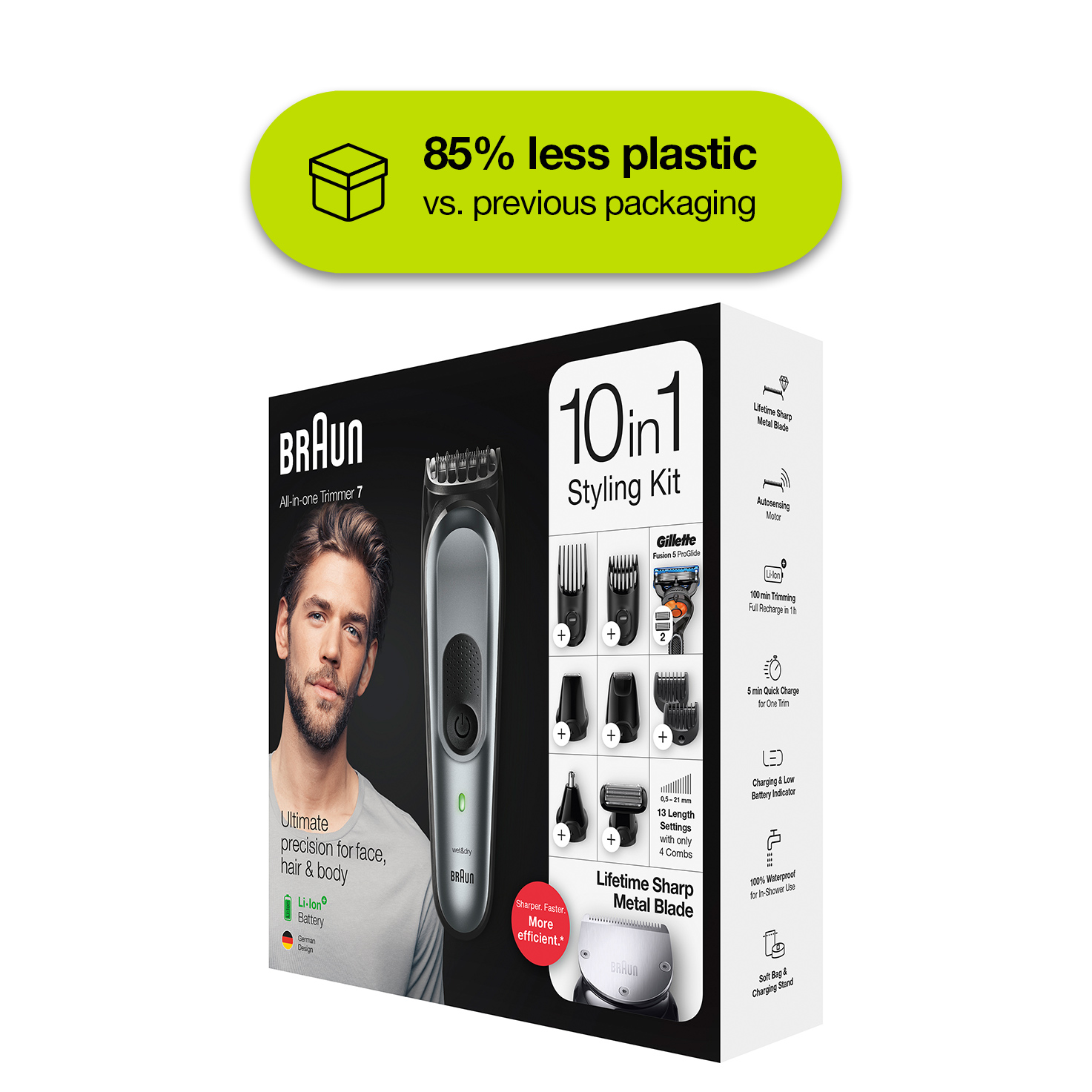 braun all in one trimmer 7 mgk7221 10 in 1