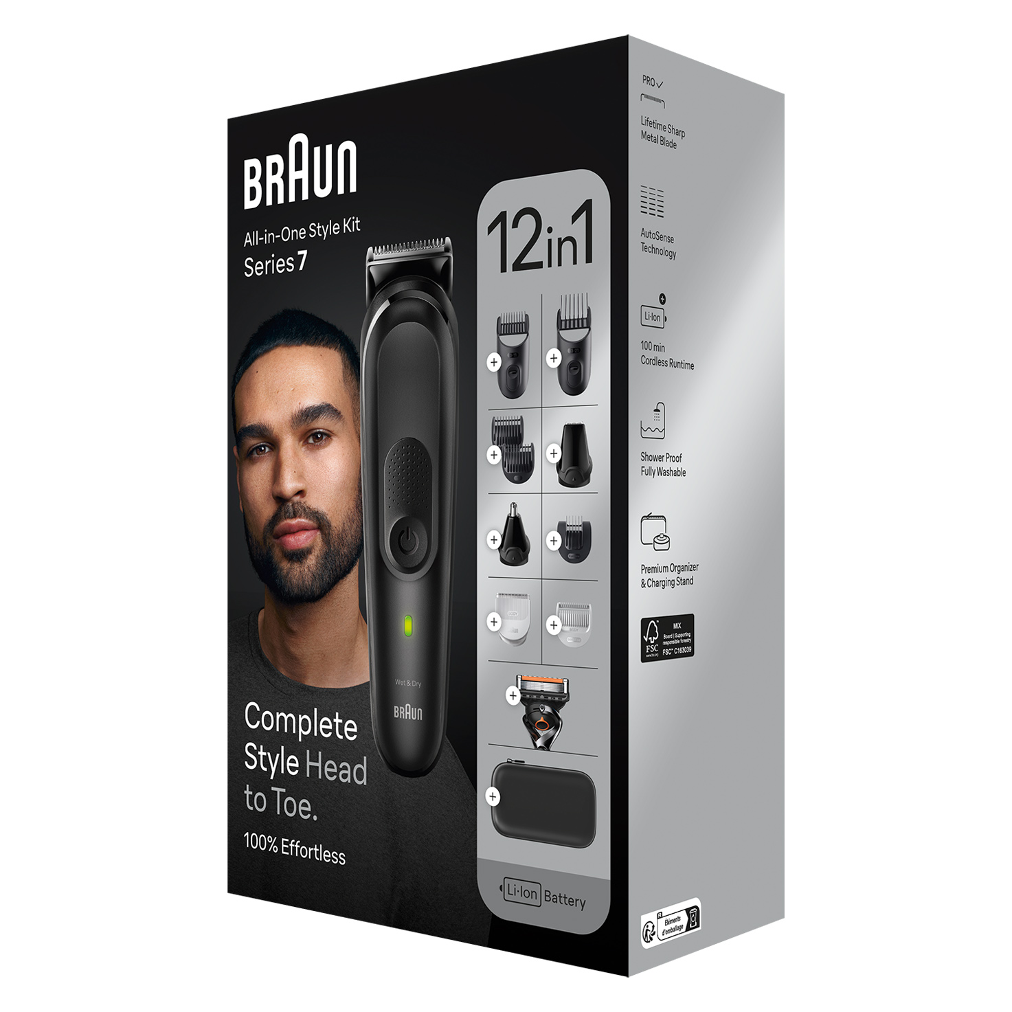 MGK 3440 : Braun's all in one male body grooming kit | Braun AU