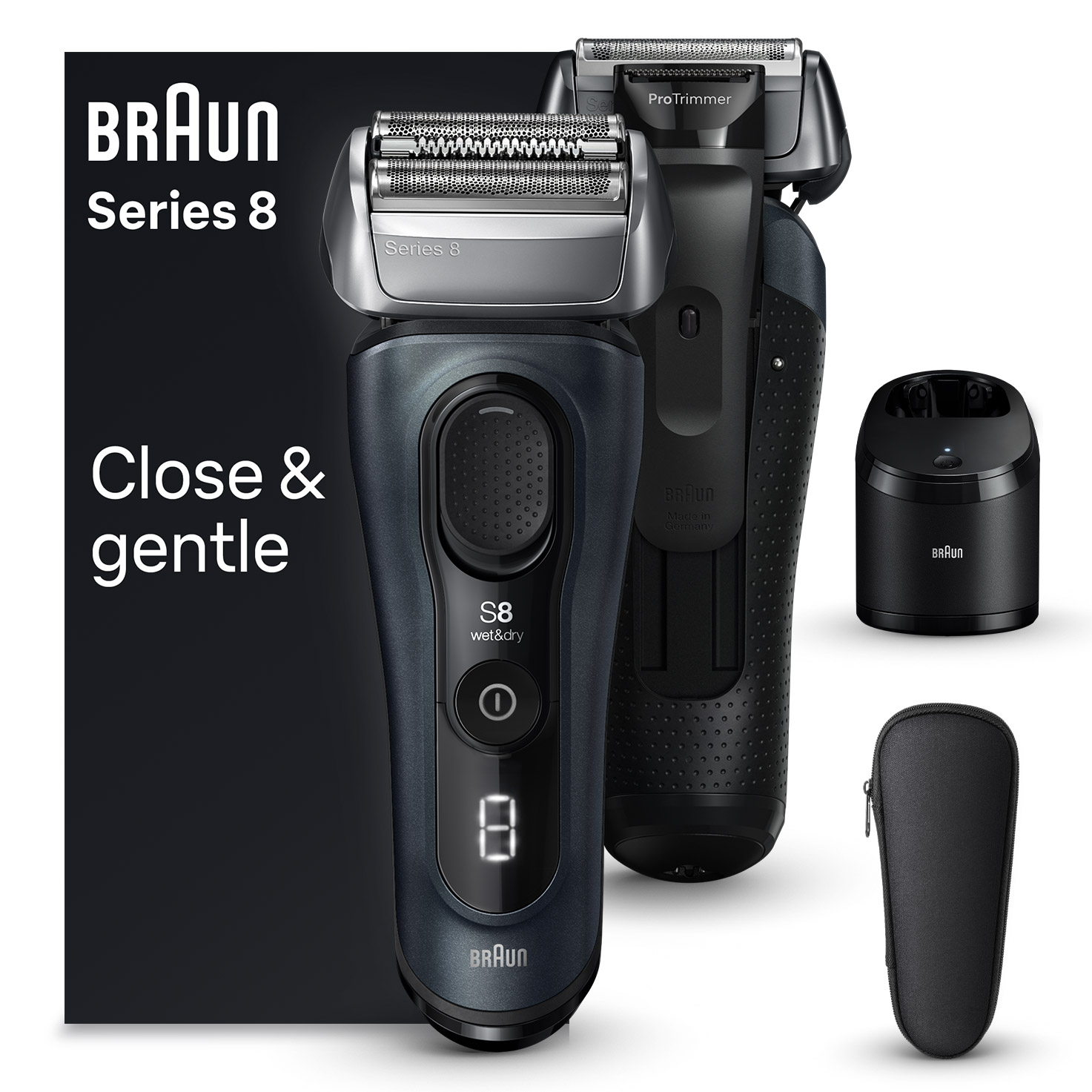 Series 8 8563cc Wet u0026 Dry shaver with 5-in-1 SmartCare ...