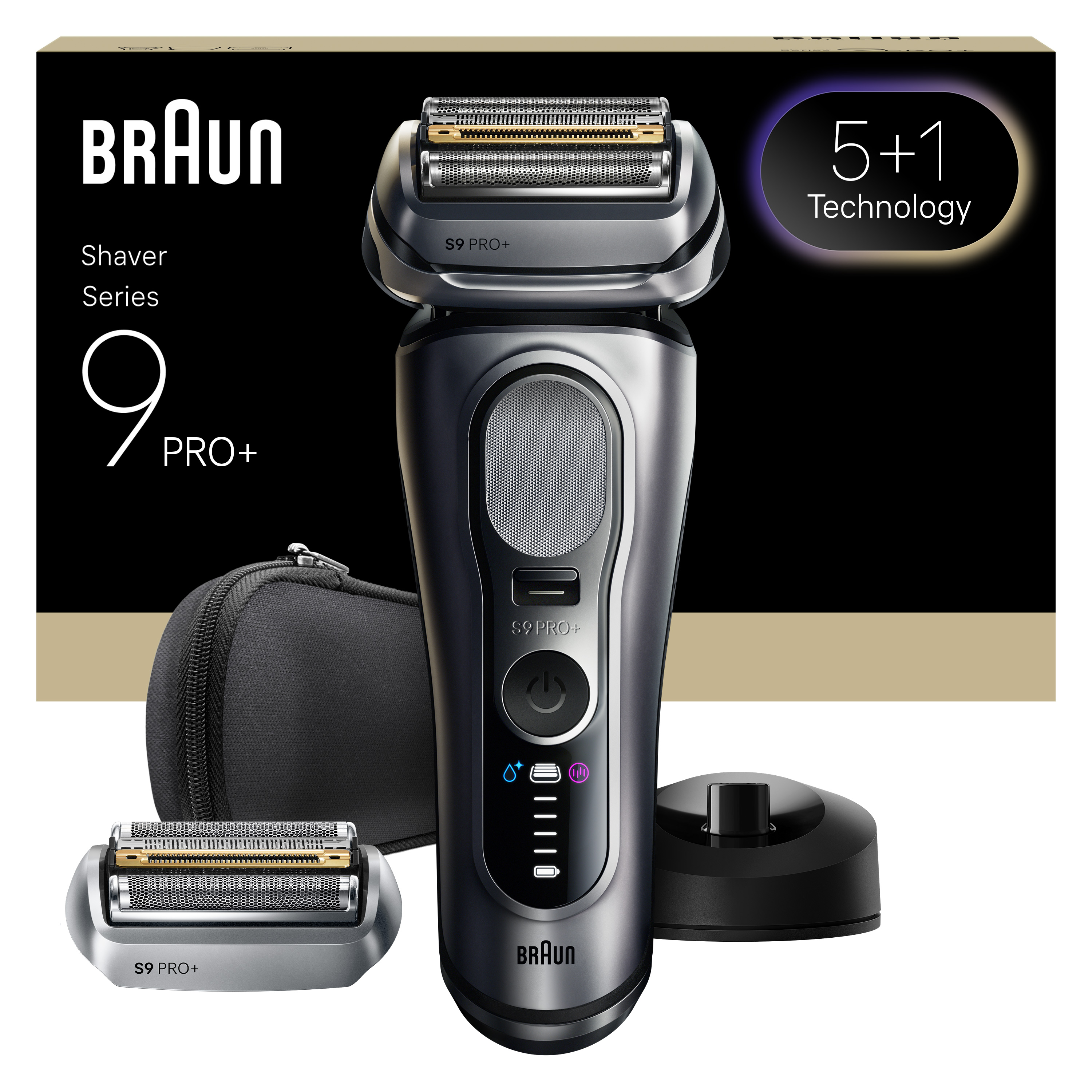 脱毛・除毛 BRAUN series9 Braun Series 9 Pro+ Electric Shaver with ProTrimmer | Braun AU