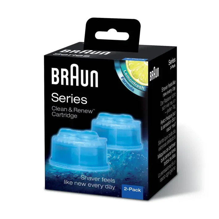 Braun Clean and Charge Refills 2 Pack 