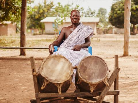 A village in Ghana