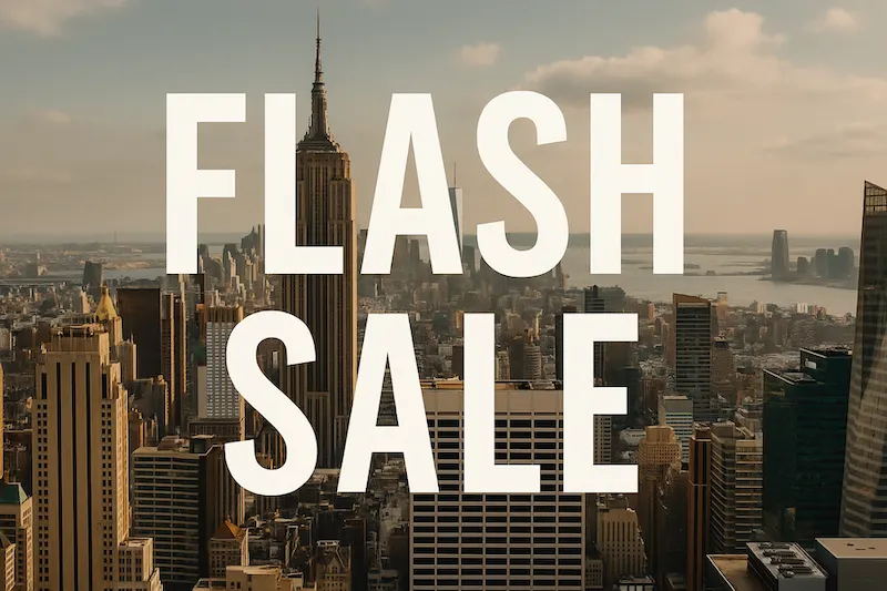 PPS New York City Flash Sale AI generated