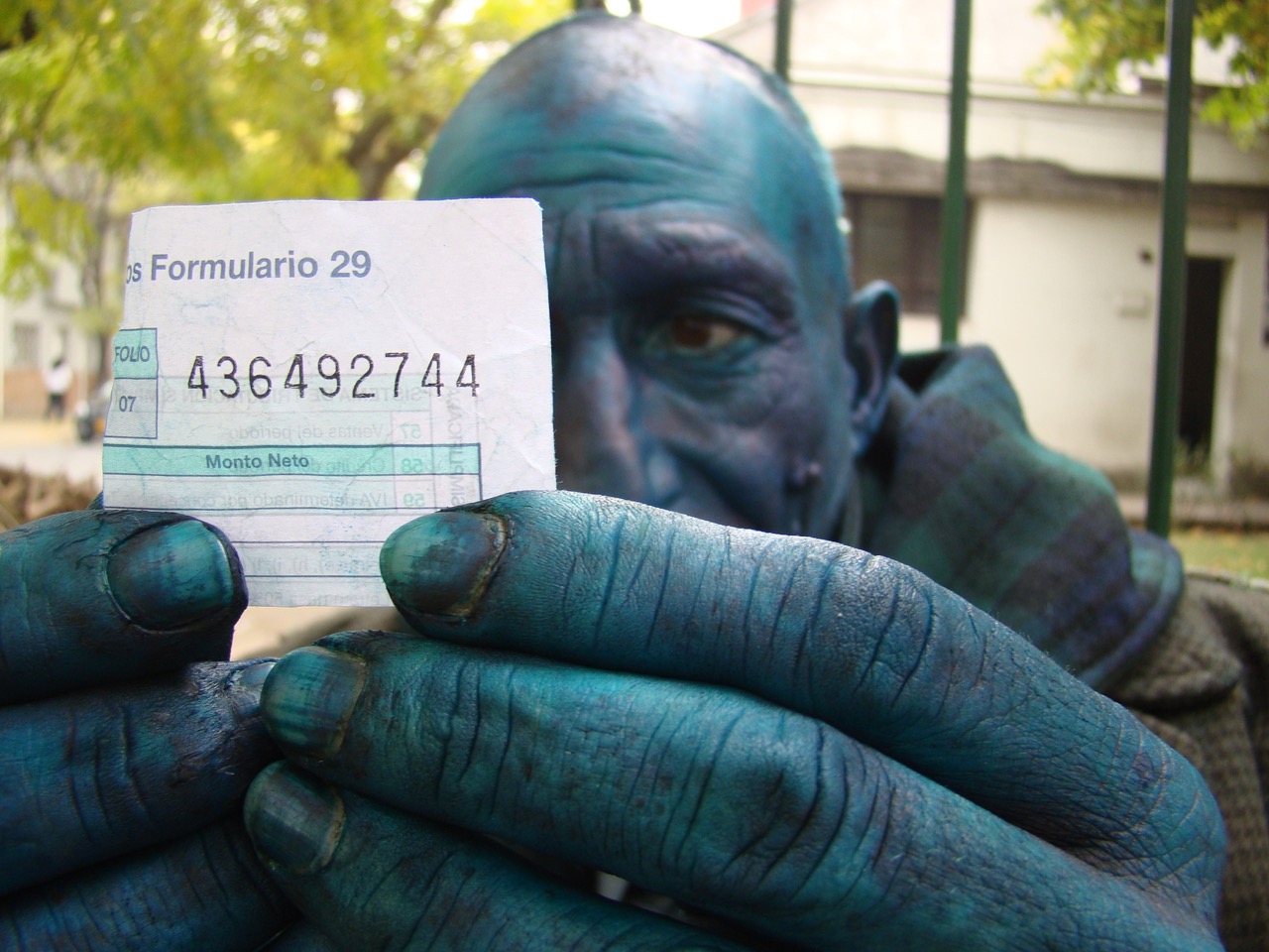 El Hombre azul, 2009