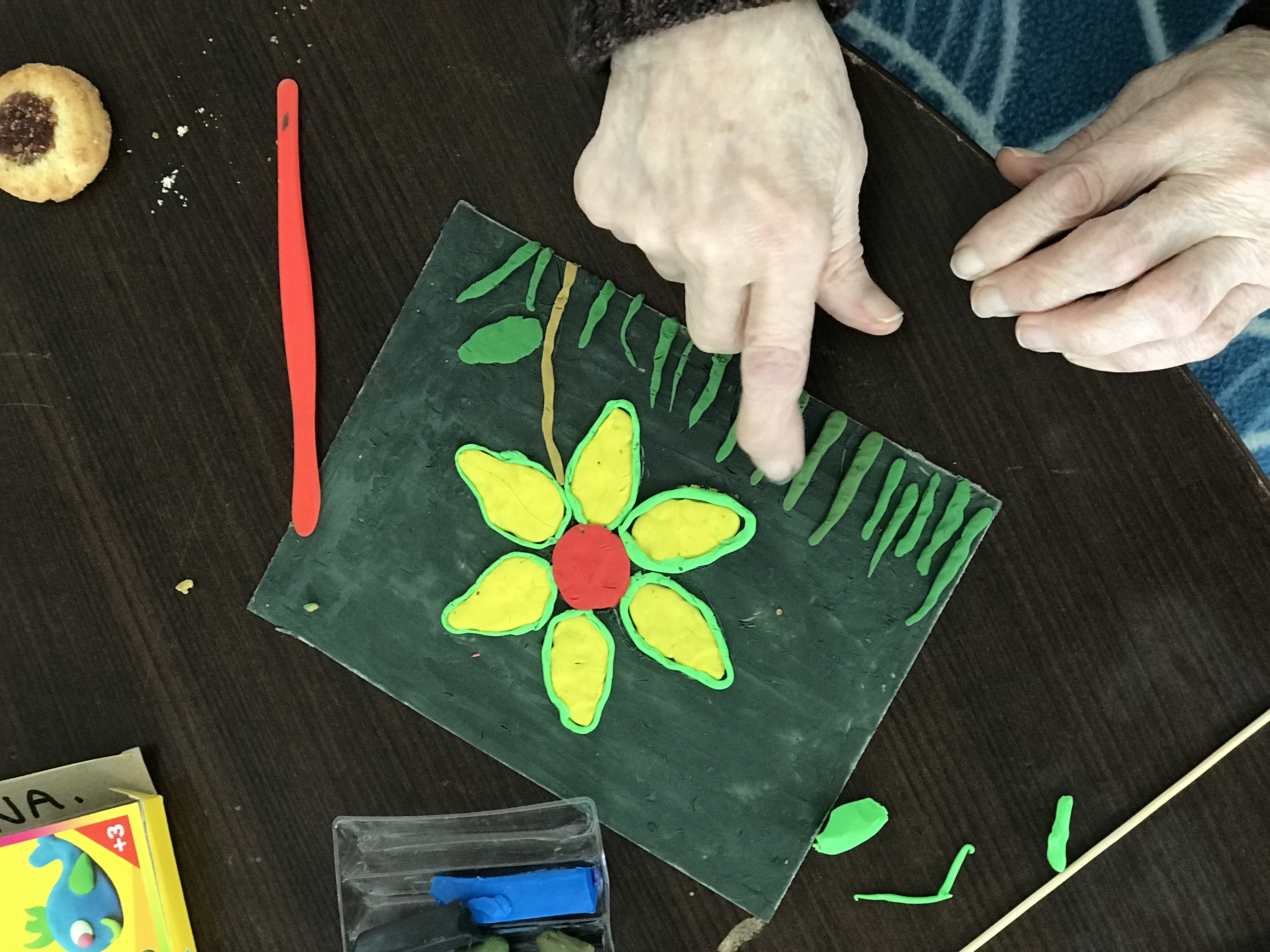 4. Taller de plasticina Artes visuales para personas mayores