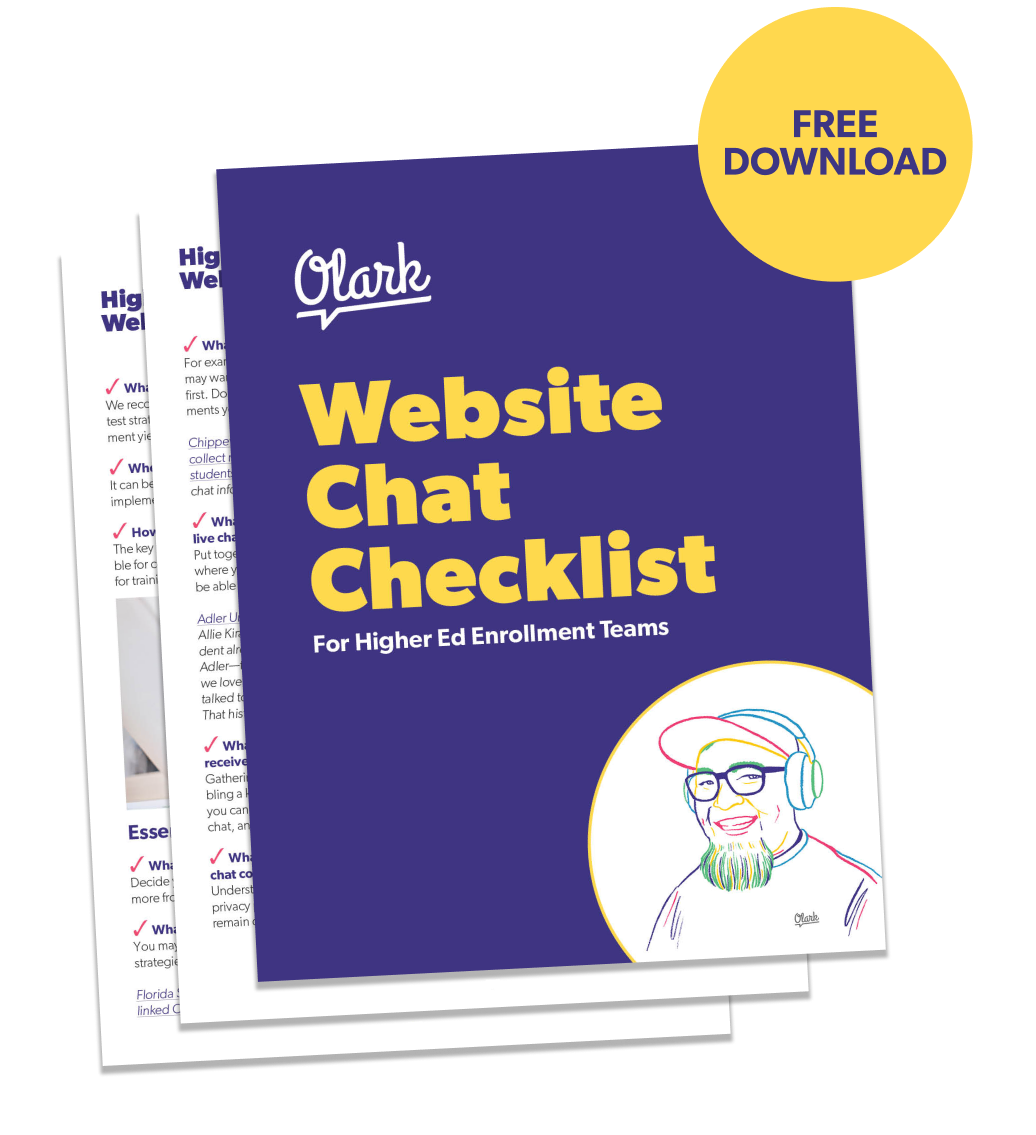 Website Chat Checklist