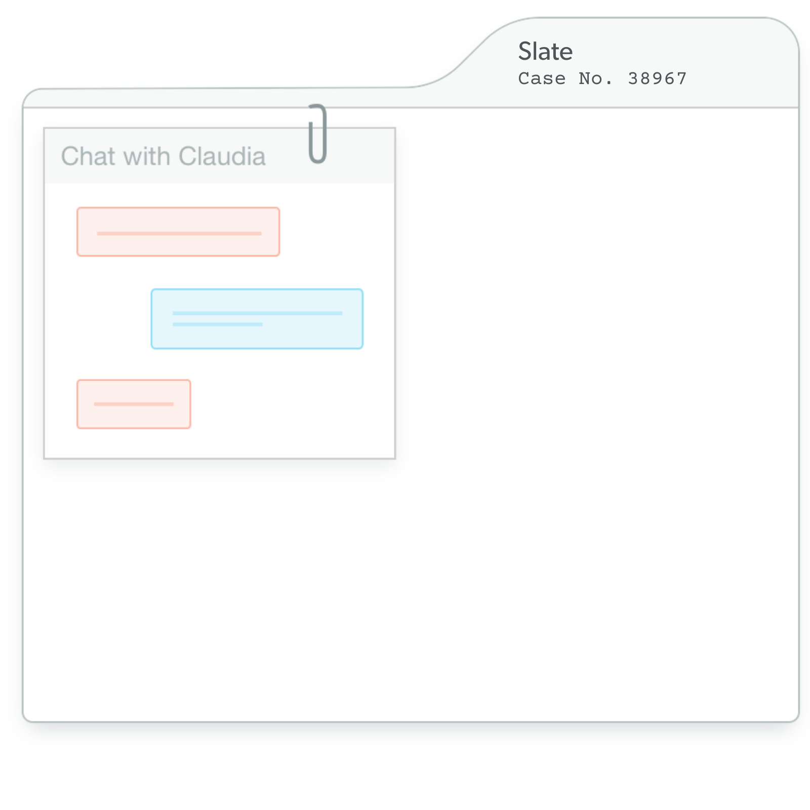 illustration of how the integration works, step two