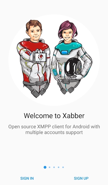 Xabber - Sign up