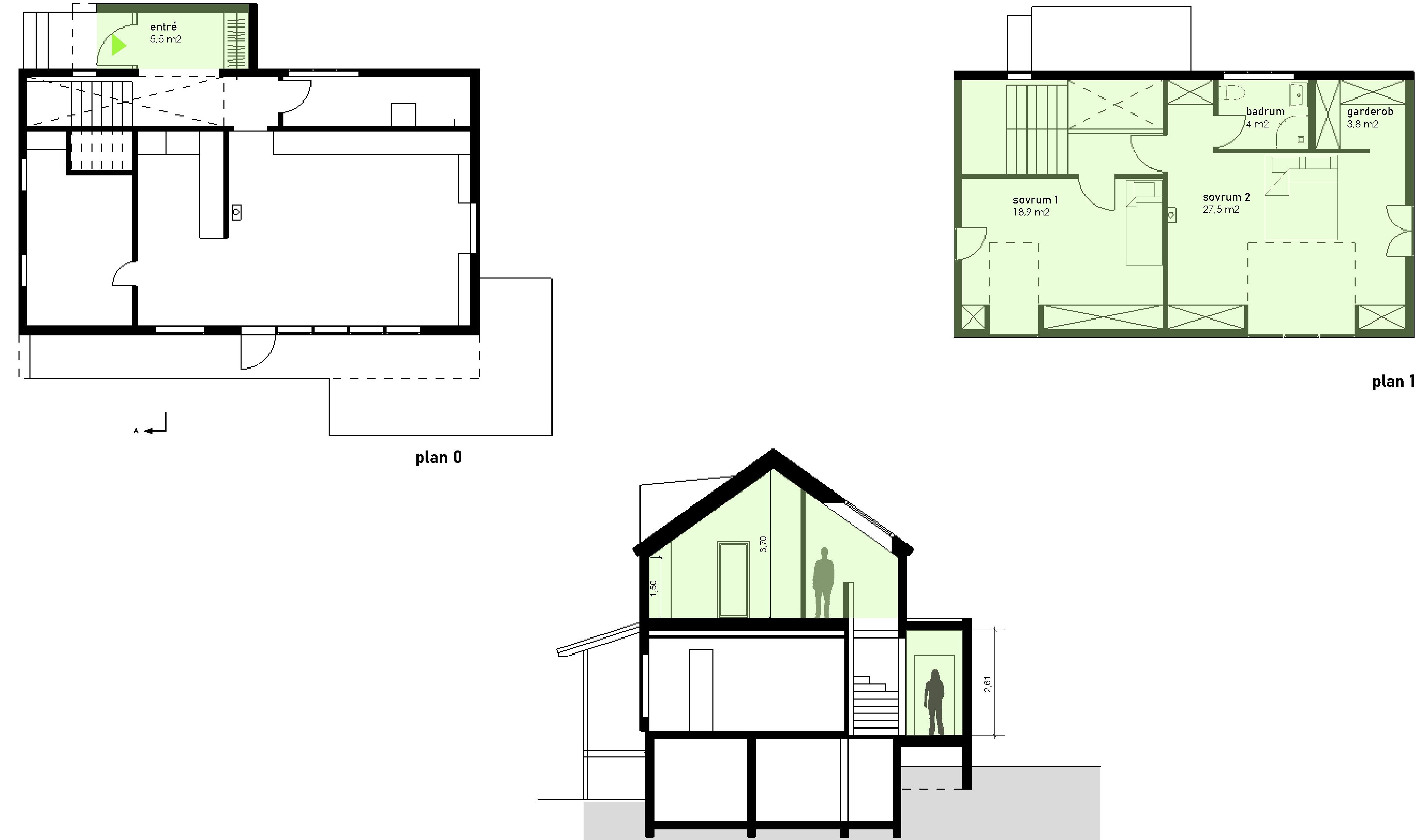 påbyggnad planlösning