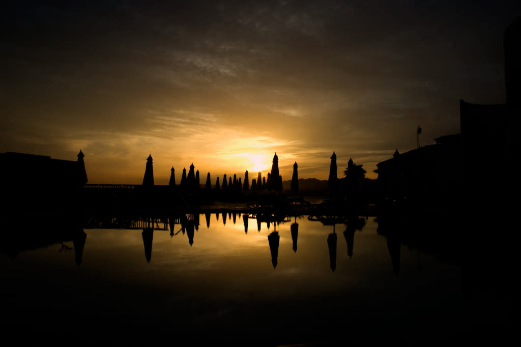 Sunset - Silhouette - Egypt - Honeymoon