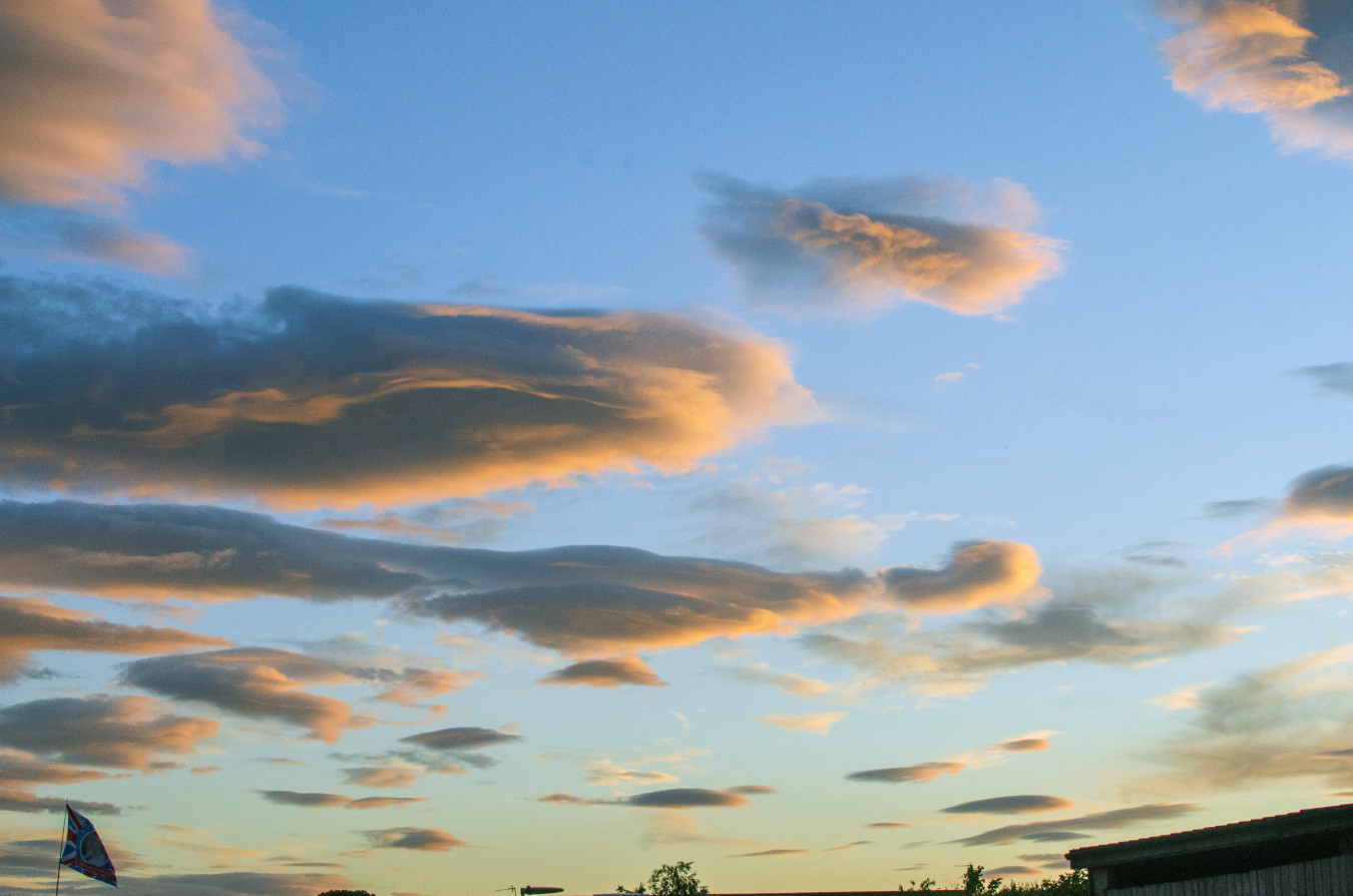 Dramatic sky in Garstang