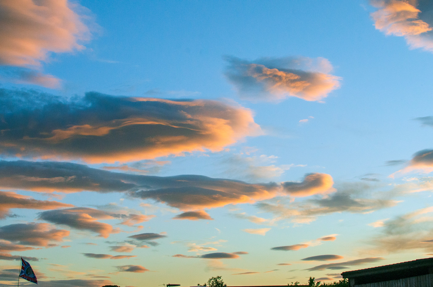 Dramatic sky in Garstang