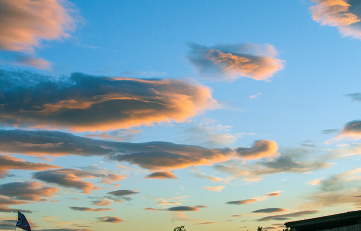 Dramatic sky in Garstang