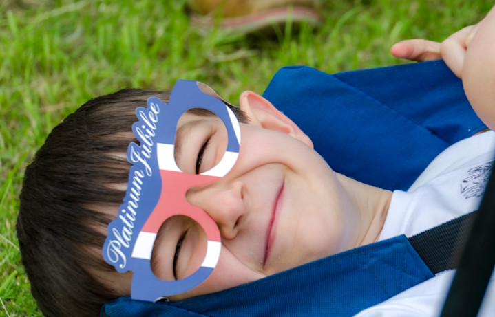 Orson at Alice in Wonderland in Garstang