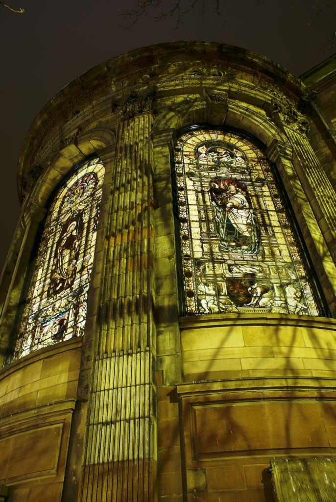 Shadows & Stained Glass, Manchester Cathedral