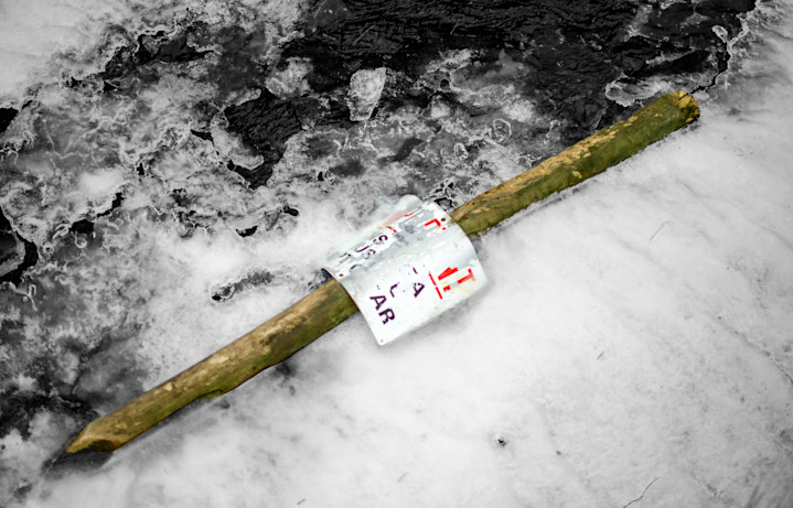 Fallen Sign - Crompton Moor