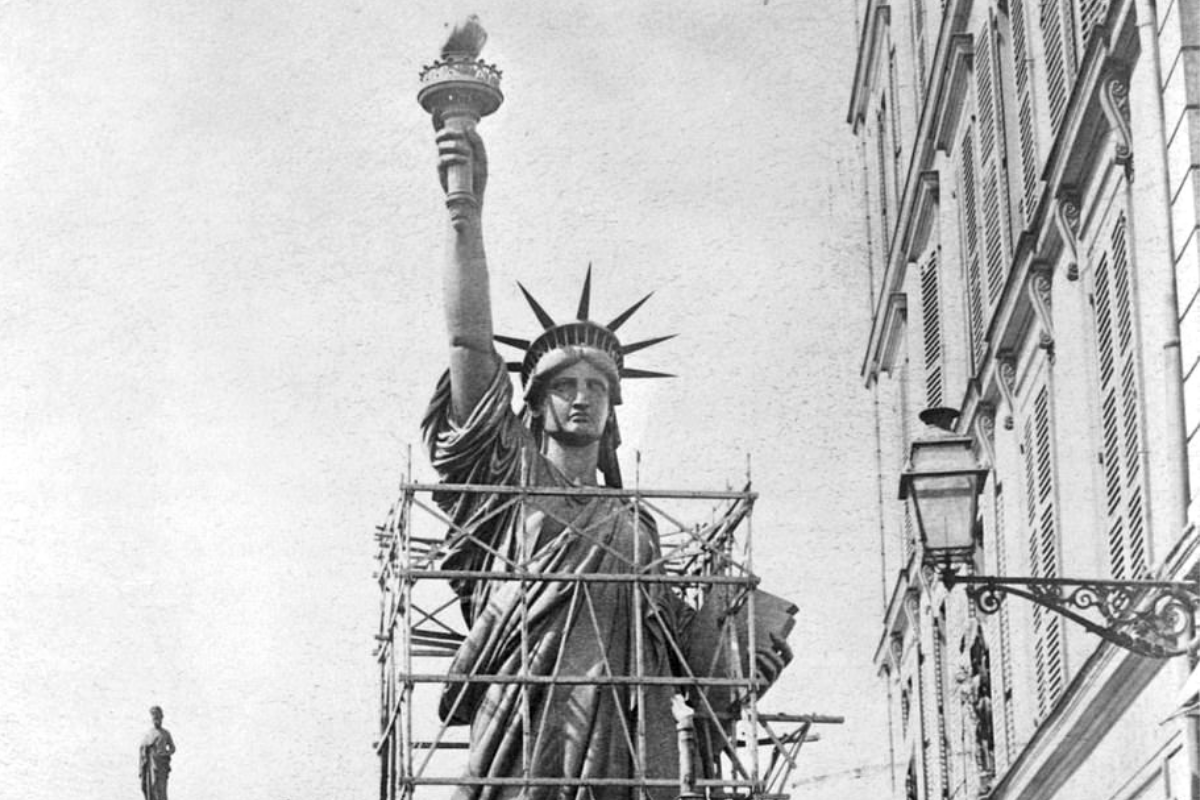 The Statue of Liberty, Paris, 1884