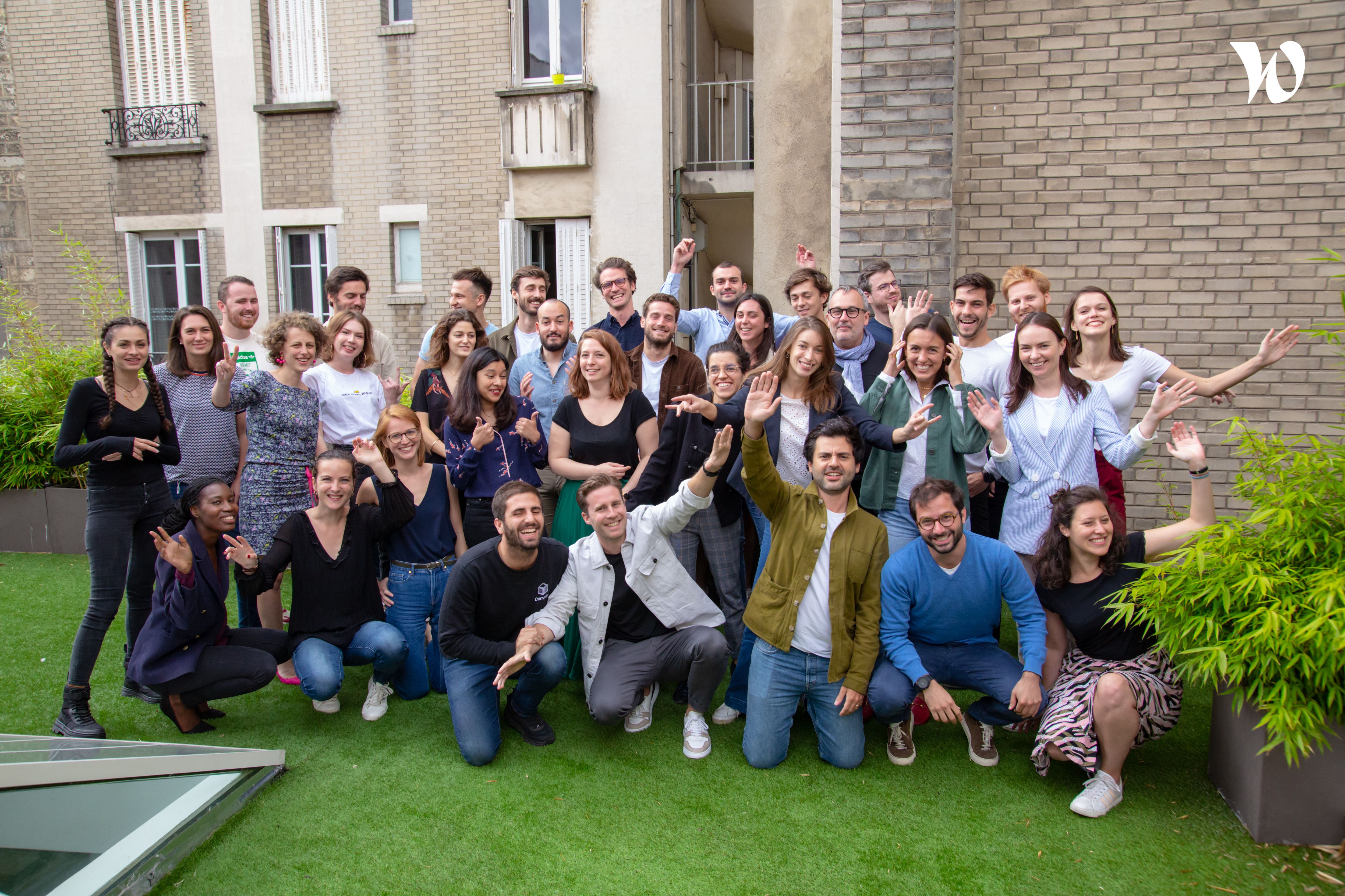 Photo of the Convelio team in May 2021