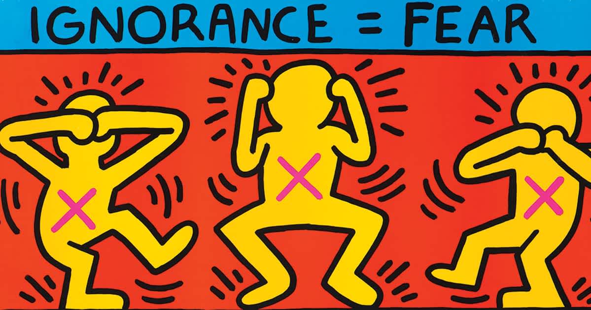 Keith Haring - ignorance