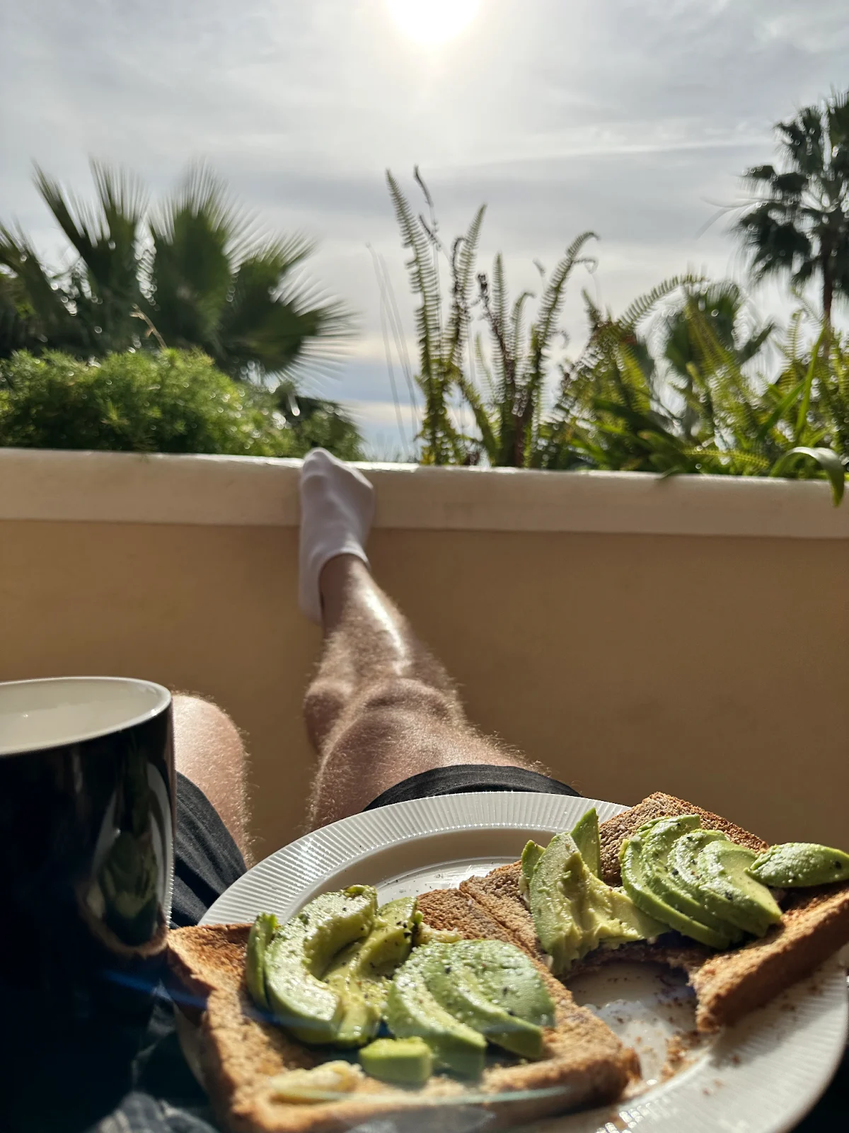 We were back to humble avocado toasts and sunny meetings on the terrace in no time!
