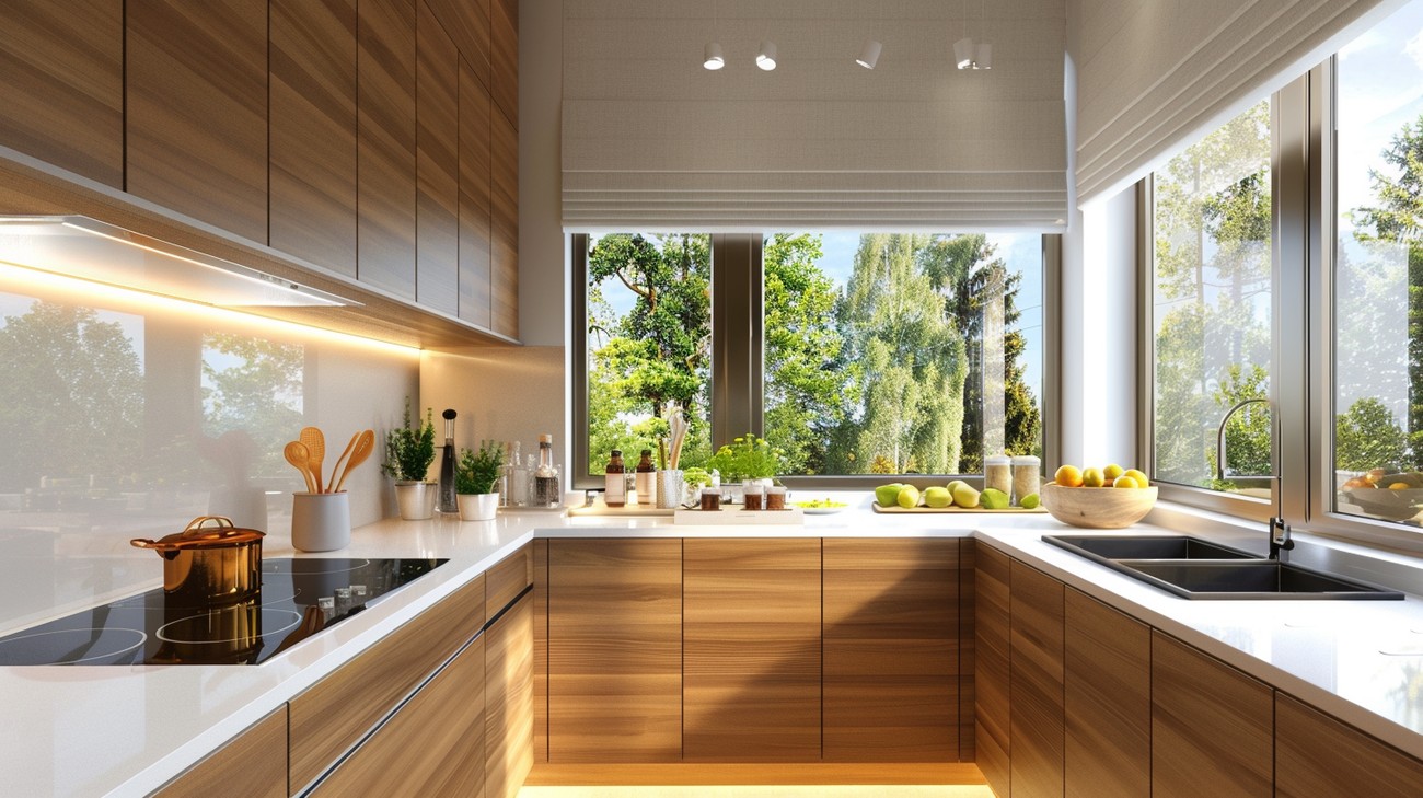 kitchen under cabinet lighting photo