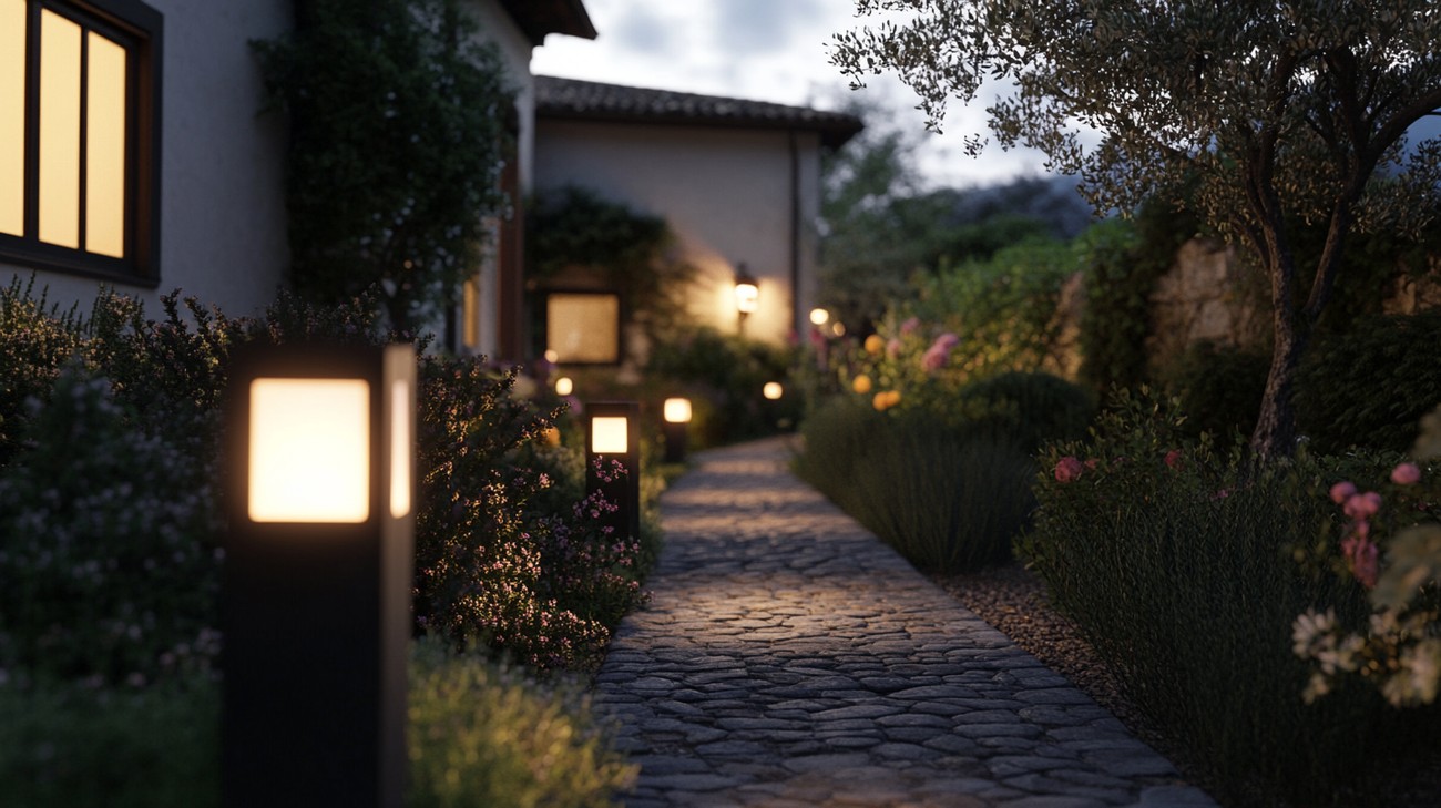 outdoor led lighting photo