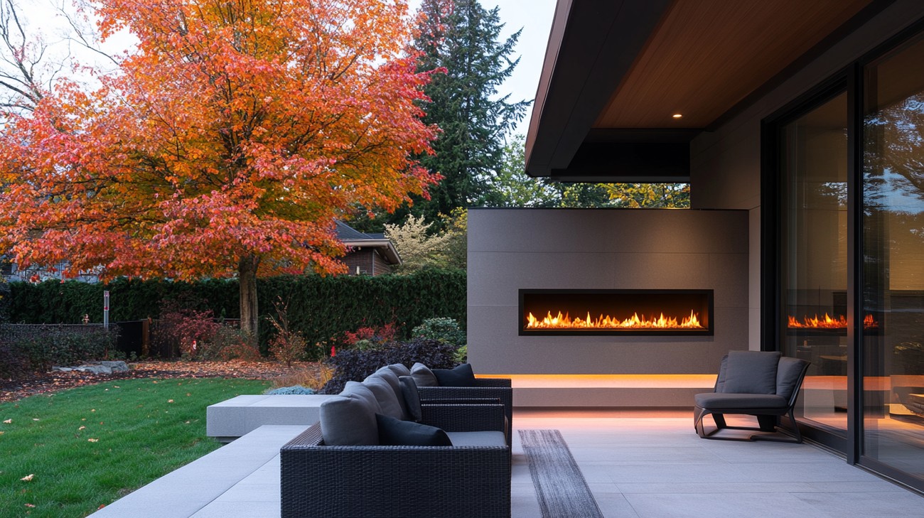 best Outdoor electric fireplace